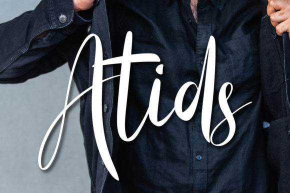 Atids Script: The Handwritten Font with a Timeless Edge
