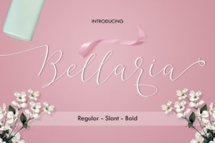Bellaria Script: A Modern Handwritten Font for Elegant Branding