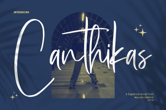 Canthikas Script: A Touch of Luxury for Your Design Projects