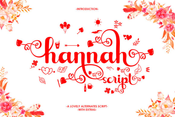 Discover the Elegance of Hannah Script