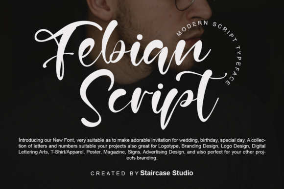 Febian Script: Elevating Designs with Elegant Handwritten Style