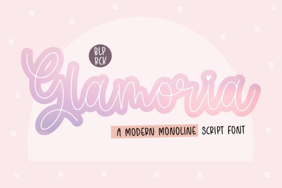 Glamoria Script: A Modern Monoline for Creative Projects