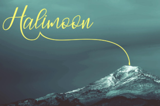 Halimoon Script: The Modern Script Font for Your Creative Projects