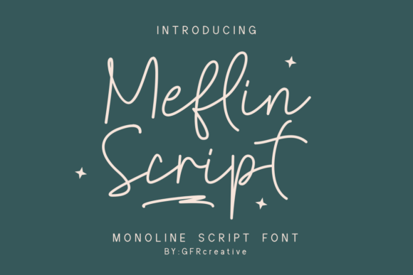 Meflin Script: Where Magic Meets Modern Typography