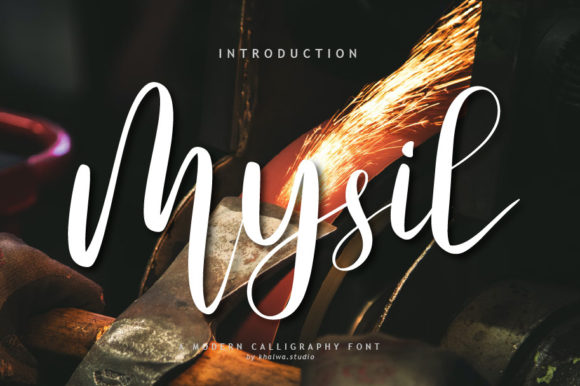 Mysil Script: Infusing Handwritten Charm into Modern Design