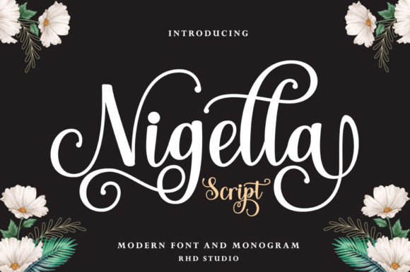 Nigella Script: Crafting Elegance in Modern Typography