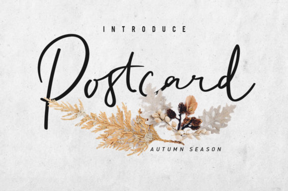 Postcart Script: Bringing Elegant Flow to Modern Design