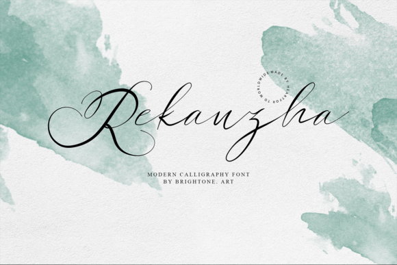 Rakanzha Script: A Natural Calligraphic Font for Modern Brands