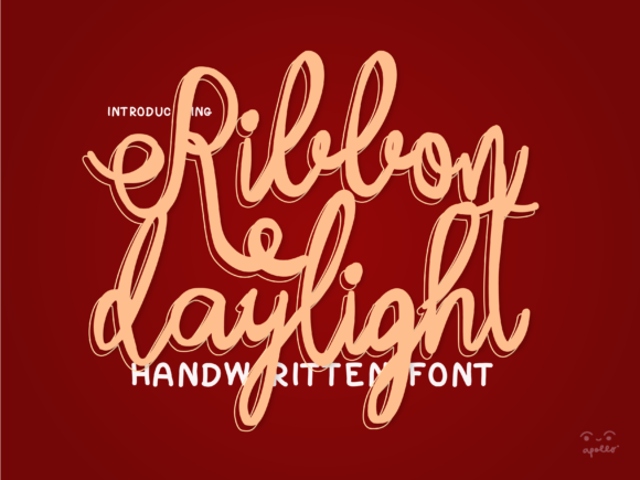Ribbon Daylight Script: A Flowing Typeface for Elegant Projects