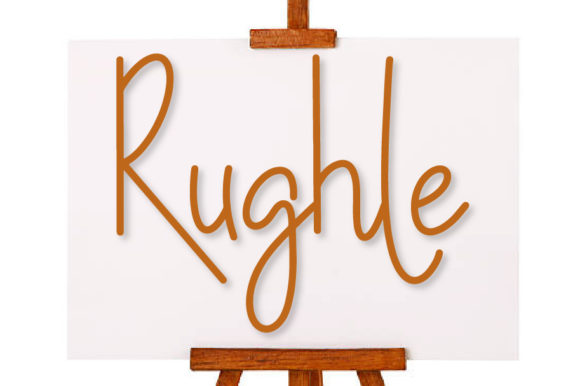 Ruglhe Script: Elevate Your Brand With This Slim Handwritten Font
