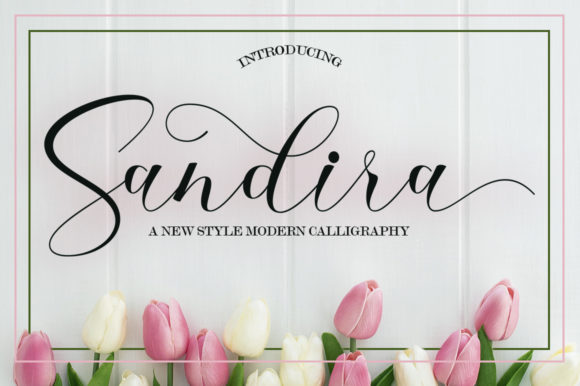 Sandira Script: A Modern Script Font with Playful Elegance