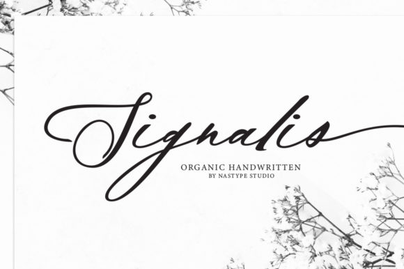 Signalis Script: A Modern Typeface for Elegant Branding