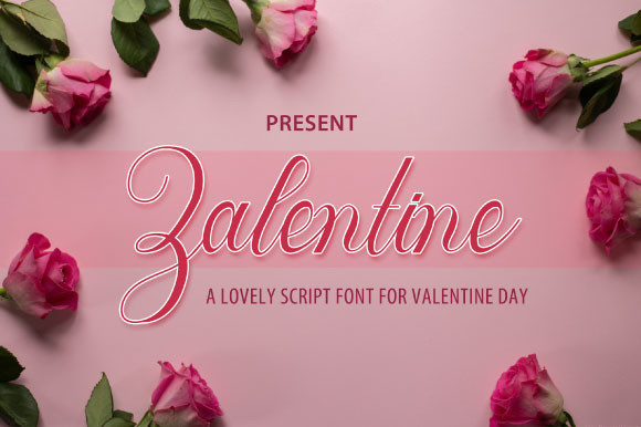 Zalentine Script: The Typeface That Dances with Romance